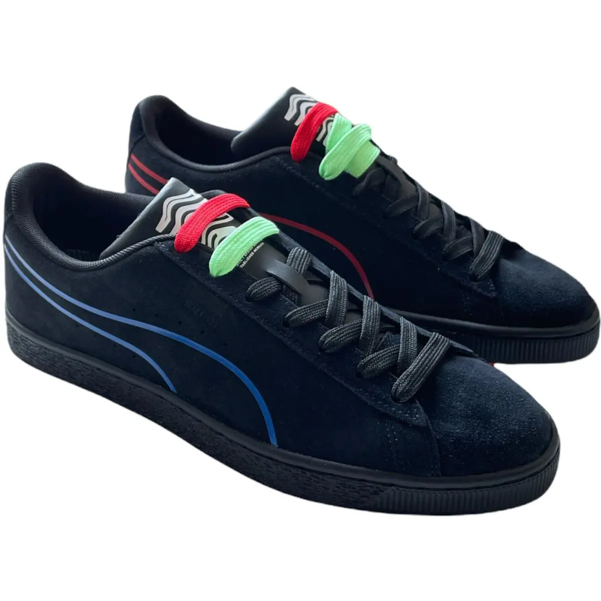 Puma shoes - PUMA Suede Classic - Suede Classic - 382318-01 - Black (UPC: 0194579614451) 7