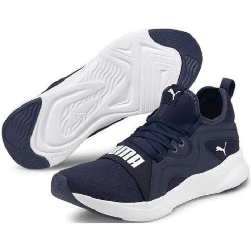 Puma Softride Rift Breeze Low Running Trainer Men Shoes Peacoat Blue Size 13 - PEACOAT BLUE