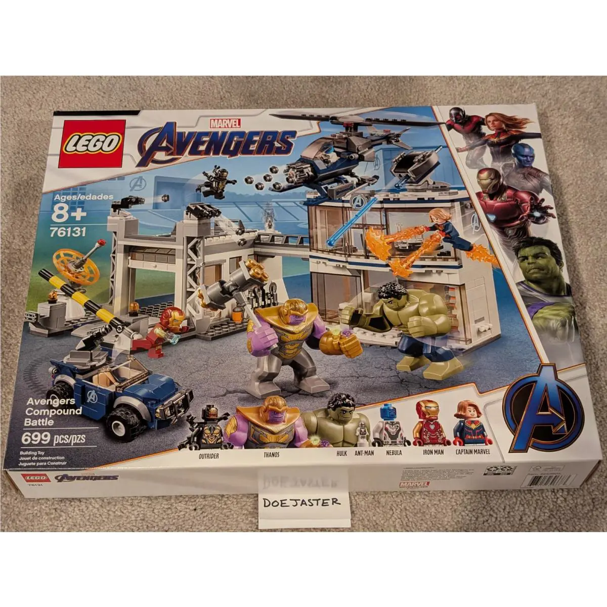 Lego 76131 Avengers Compound Battle - Nib- 2019 - Marvel Super Heroes - Avengers
