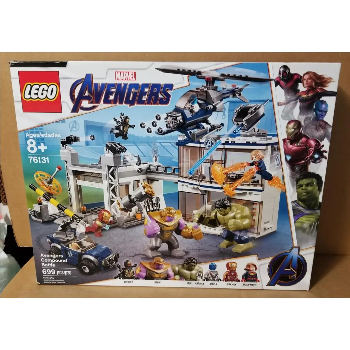 Lego Marvel Super Heroes Avengers Compound Battle 76131
