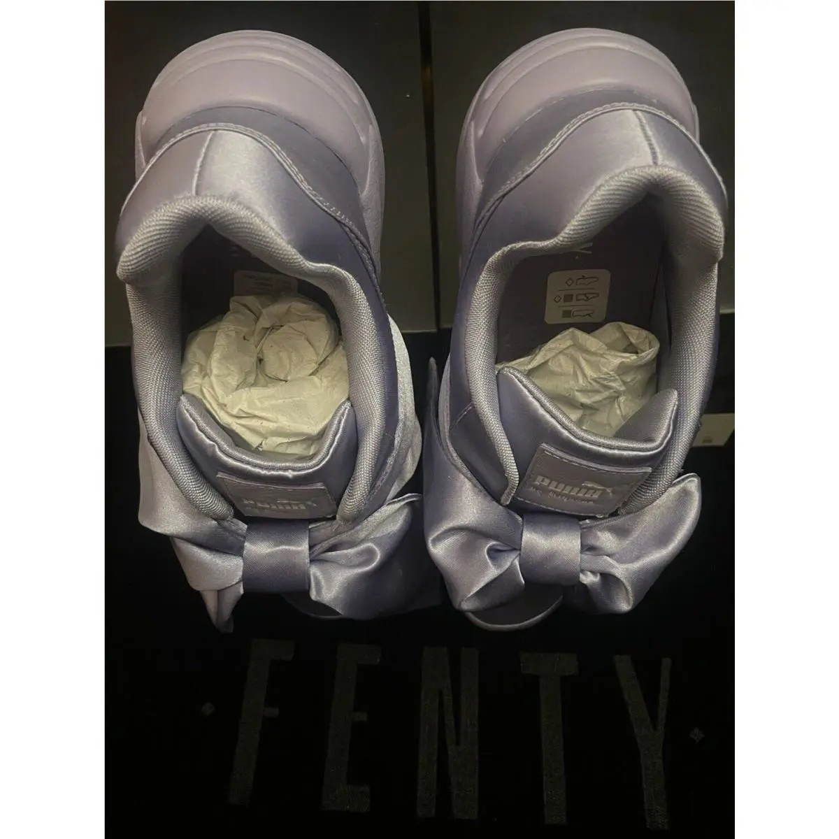 Puma shoes - Puma Fenty Bow Sneakers - Fenty Bow Sneakers - 365054 - Purple 8