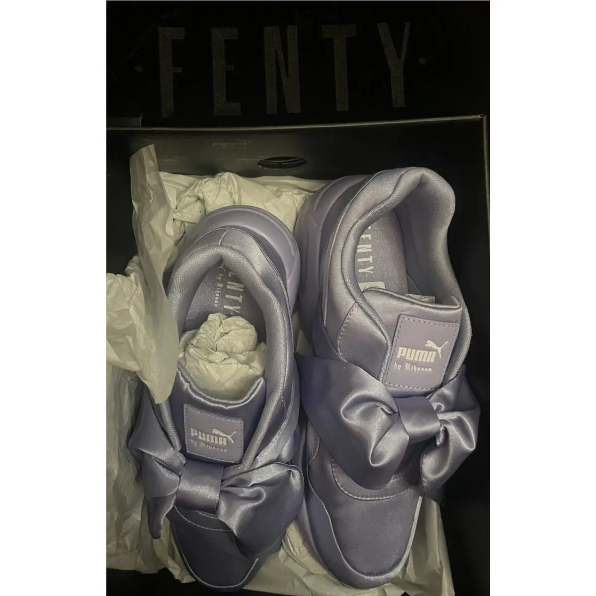 Puma shoes - Puma Fenty Bow Sneakers - Fenty Bow Sneakers - 365054 - Purple 1