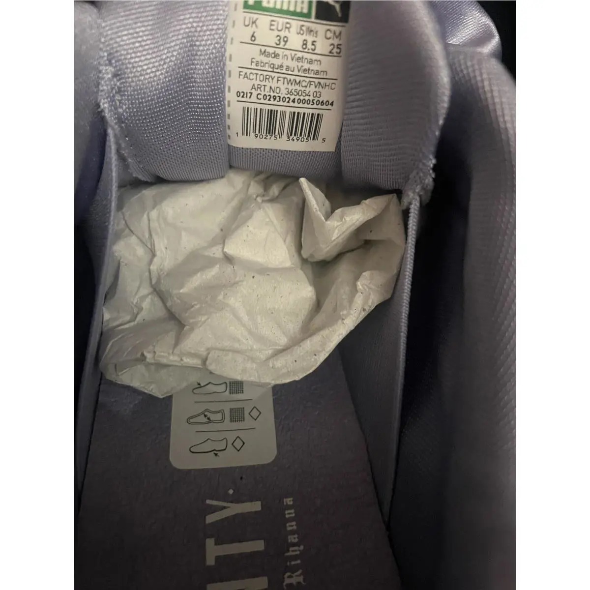 Puma shoes - Puma Fenty Bow Sneakers - Fenty Bow Sneakers - 365054 - Purple 6