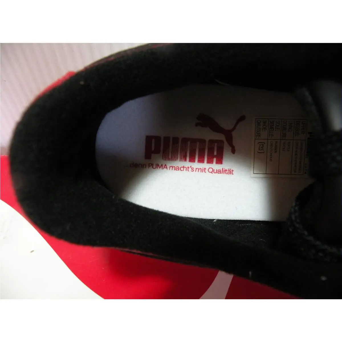 Puma shoes - Team Regal Red/Black 4