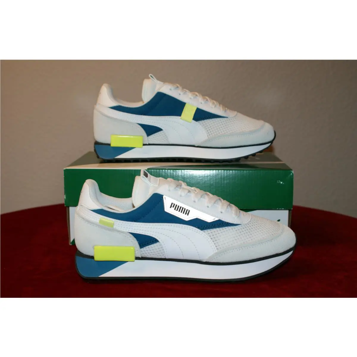 Puma shoes - Puma FUTURE RIDER GALAXY - FUTURE RIDER GALAXY - 373385-03 - White (UPC: 193527044296) 1