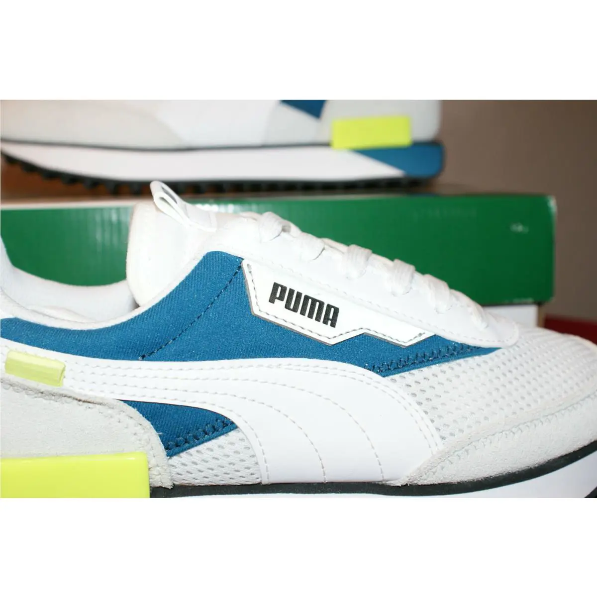 Puma shoes - Puma FUTURE RIDER GALAXY - FUTURE RIDER GALAXY - 373385-03 - White (UPC: 193527044296) 3