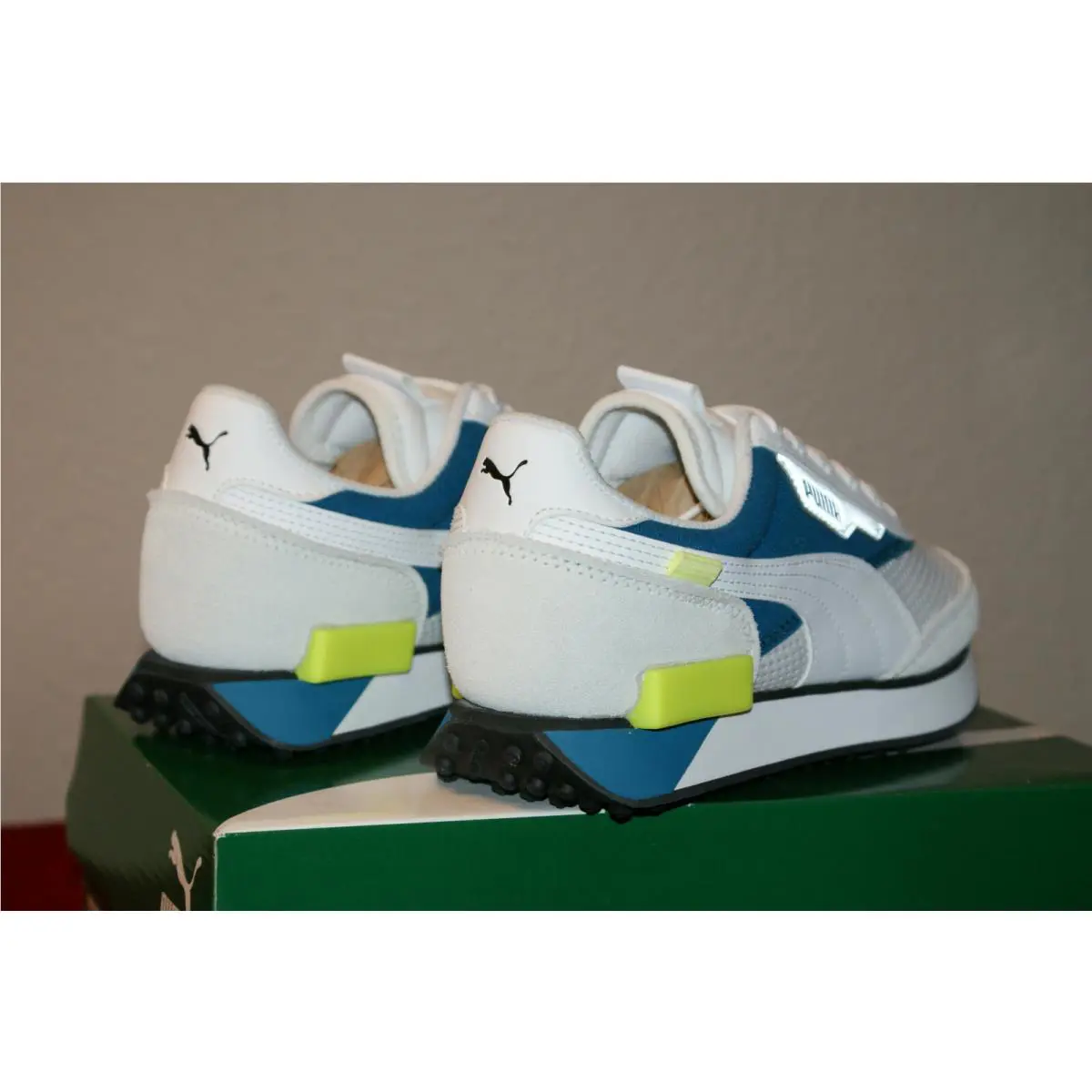 Puma shoes - Puma FUTURE RIDER GALAXY - FUTURE RIDER GALAXY - 373385-03 - White (UPC: 193527044296) 4