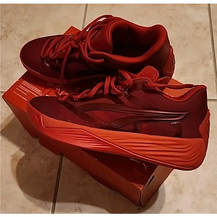 Puma shoes - Puma Stewie 2 Ruby Basketball - 37831701 - Red 7