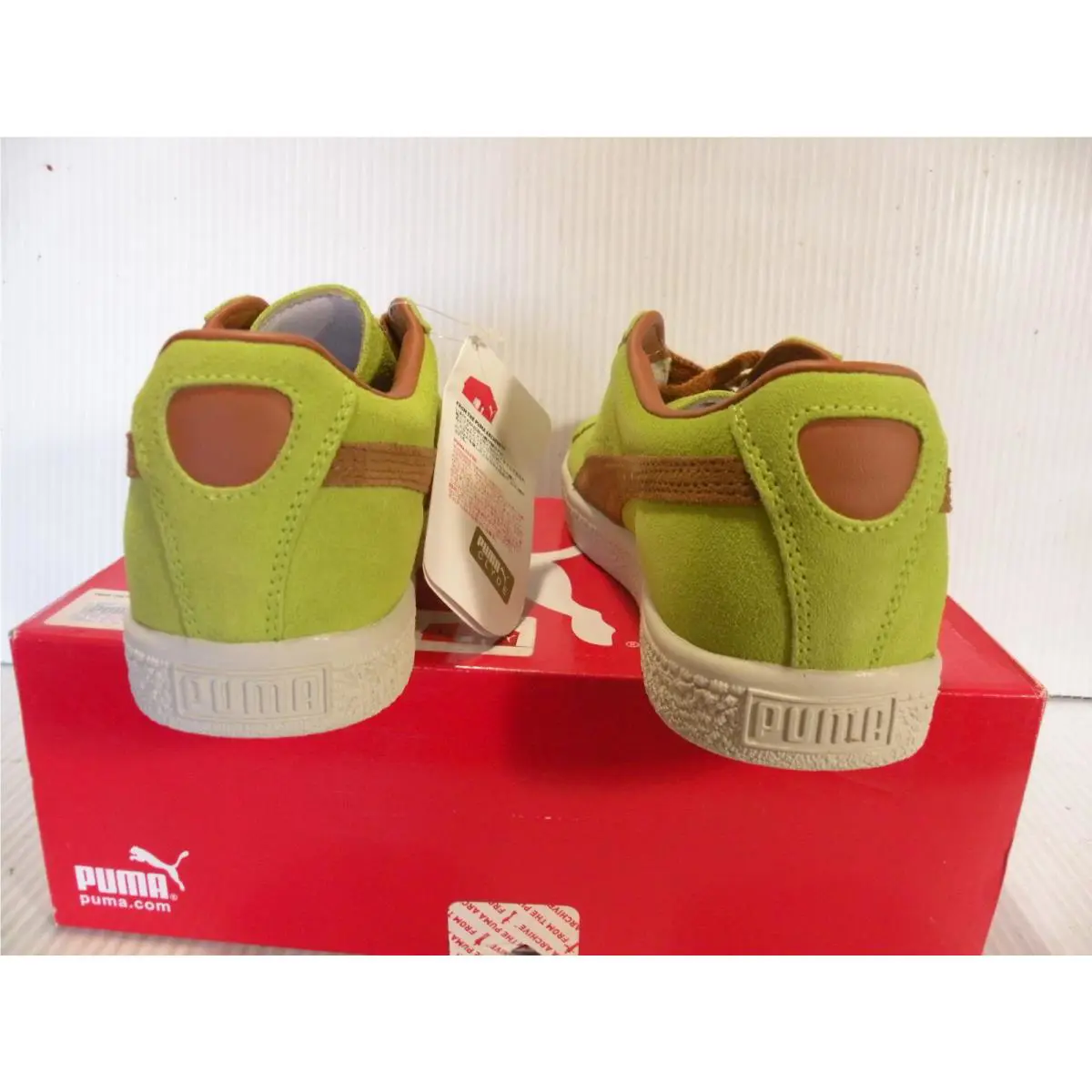 Puma shoes - TENDER SHOOTS GREEN - GLAZED GINGER BROWN - 181632-40 1