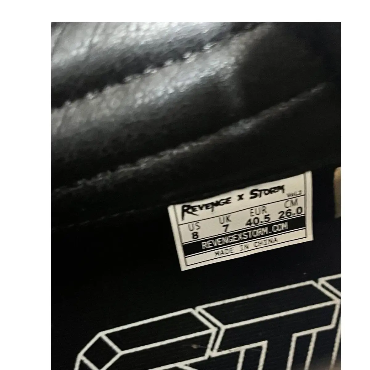 Puma shoes - Revenge X Storm High Top - Black 3