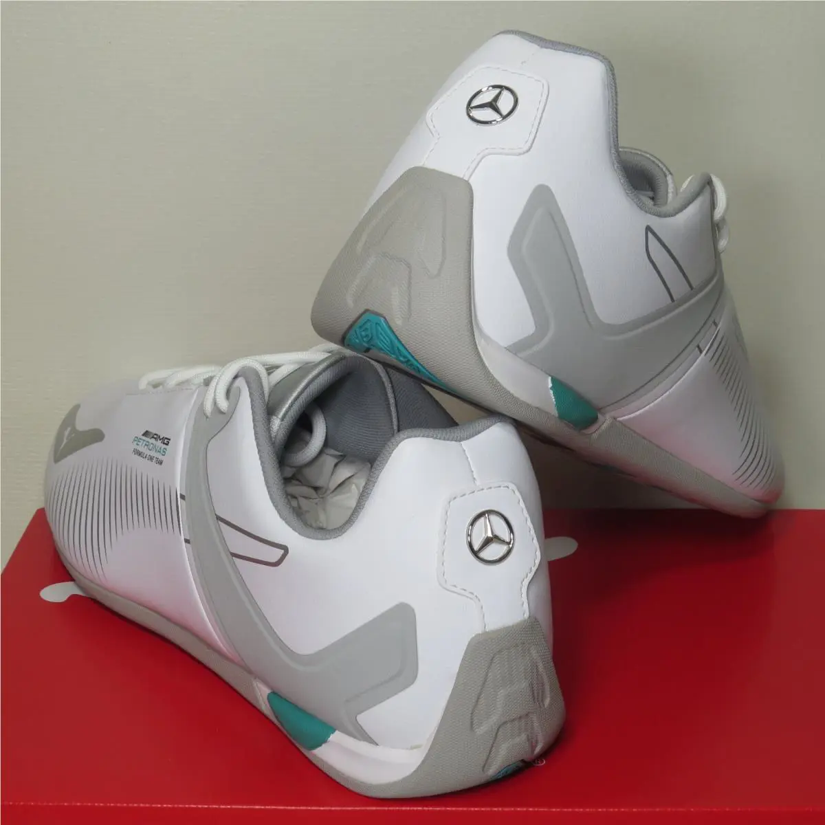 Puma shoes - PUMA Mercedes-AMG Petronas F1 x A3ROCAT - 306845-01 - White (UPC: 194580661390) 4