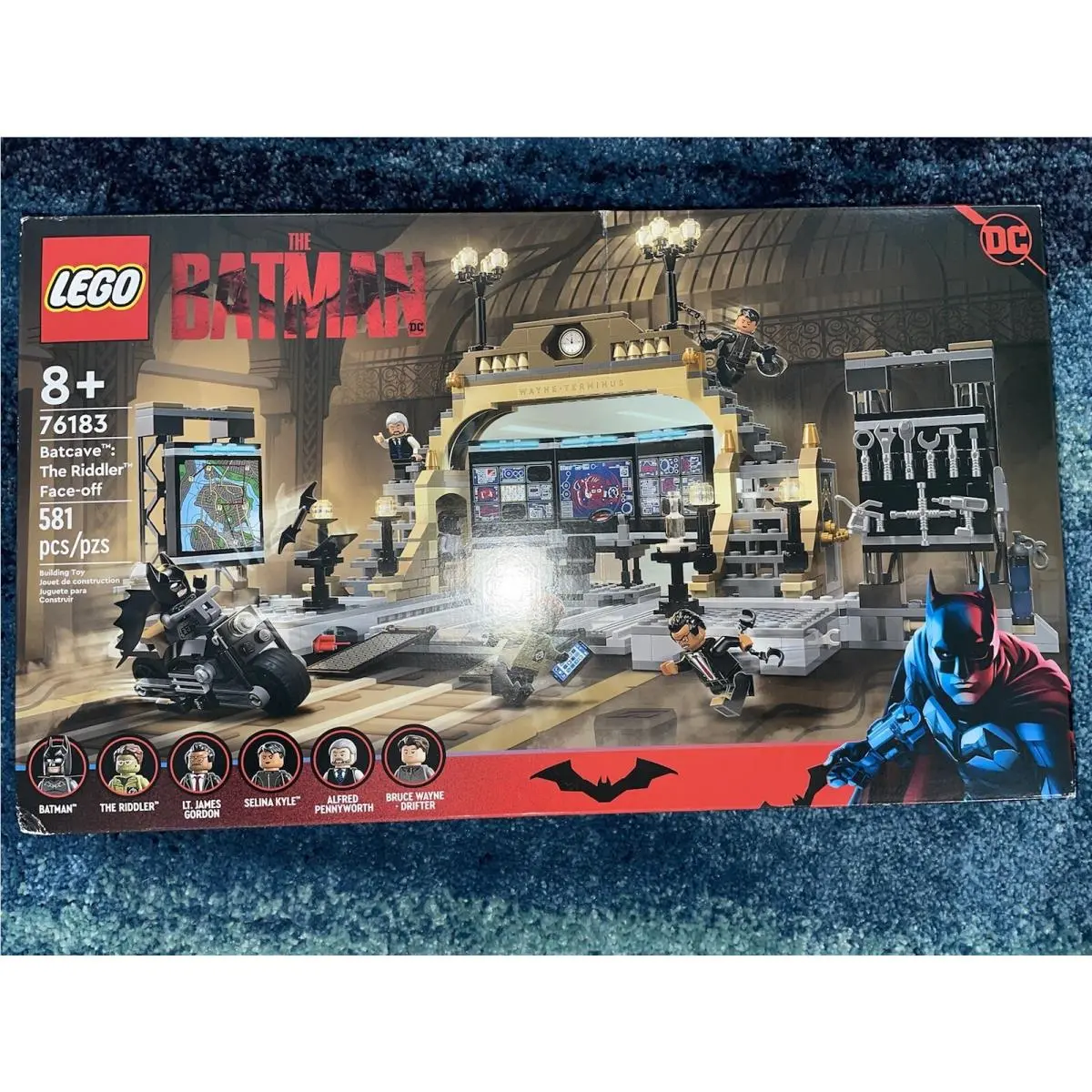 Lego Batcave: The Riddler Face-off Super Heroes 76183
