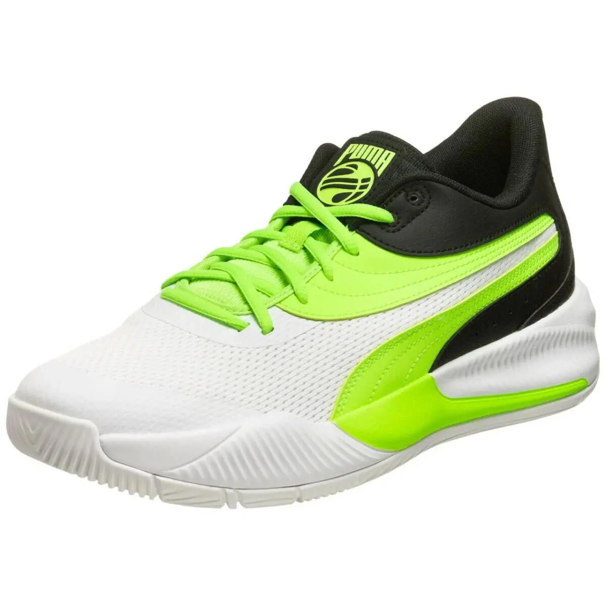 Puma shoes  - WHITE / GREEN GLARE 0