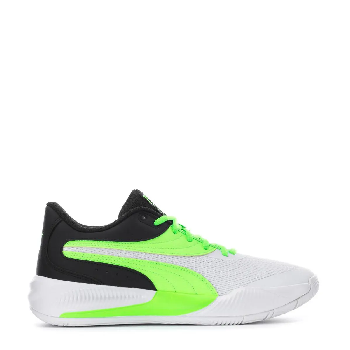 Puma shoes  - WHITE / GREEN GLARE 1