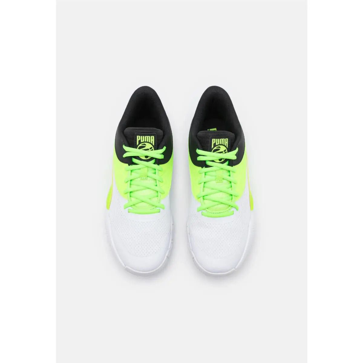 Puma shoes  - WHITE / GREEN GLARE 4