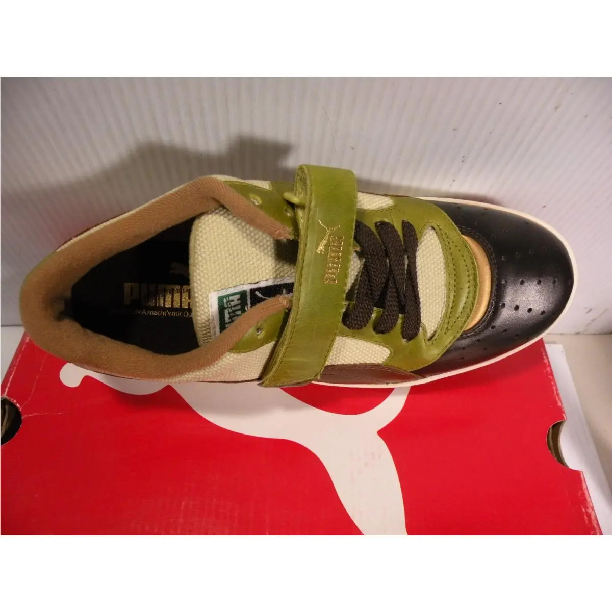 Puma shoes - LINDEN GREEN / TOBACCO BRON 3