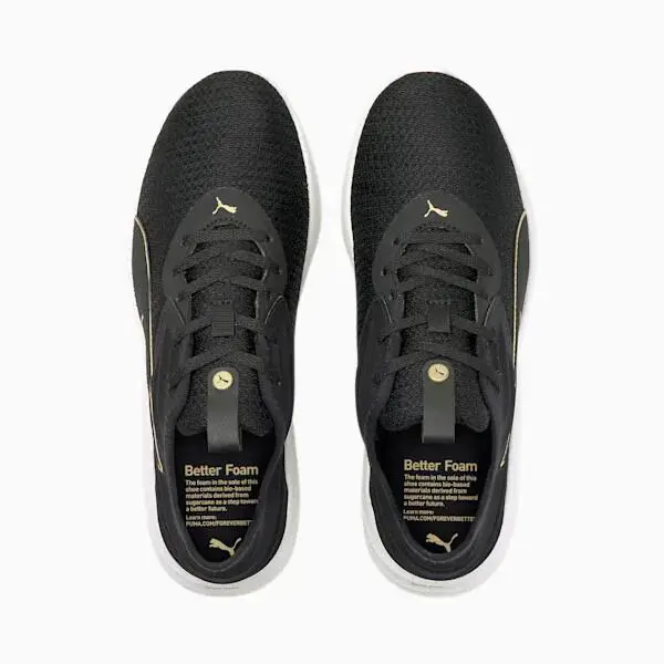Puma shoes - BLACK/GOLD 4