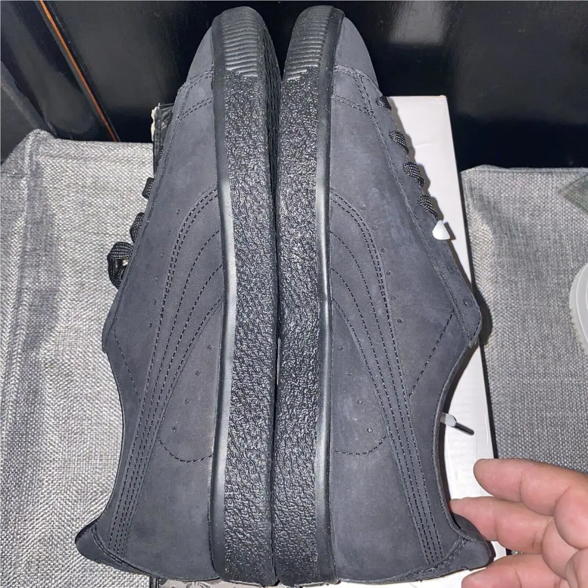 Puma shoes - Puma x En Noir Clyde Fleur de Lis - Black 4
