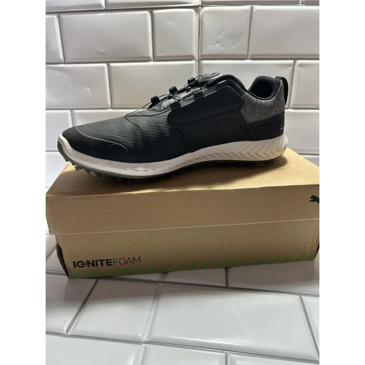 Puma shoes - Black And Silver 6