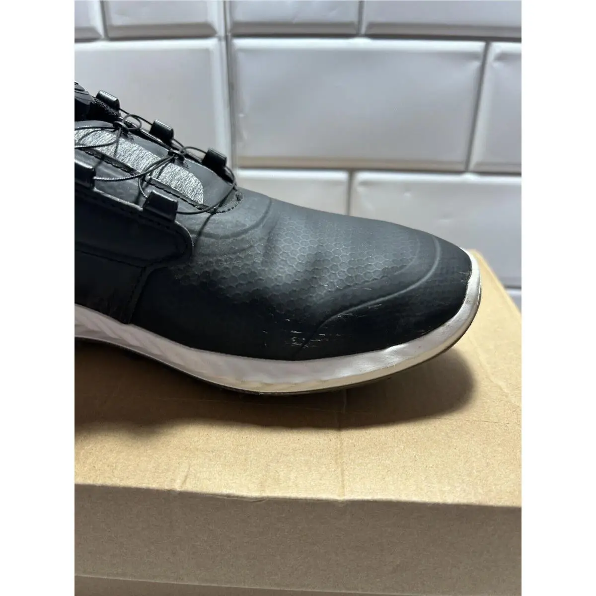 Puma shoes - Black And Silver 9
