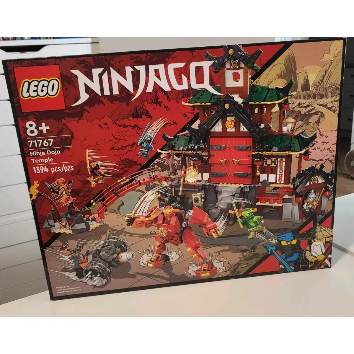 Lego 71767 Ninjago Ninja Dojo Temple Retired 1394 Pieces