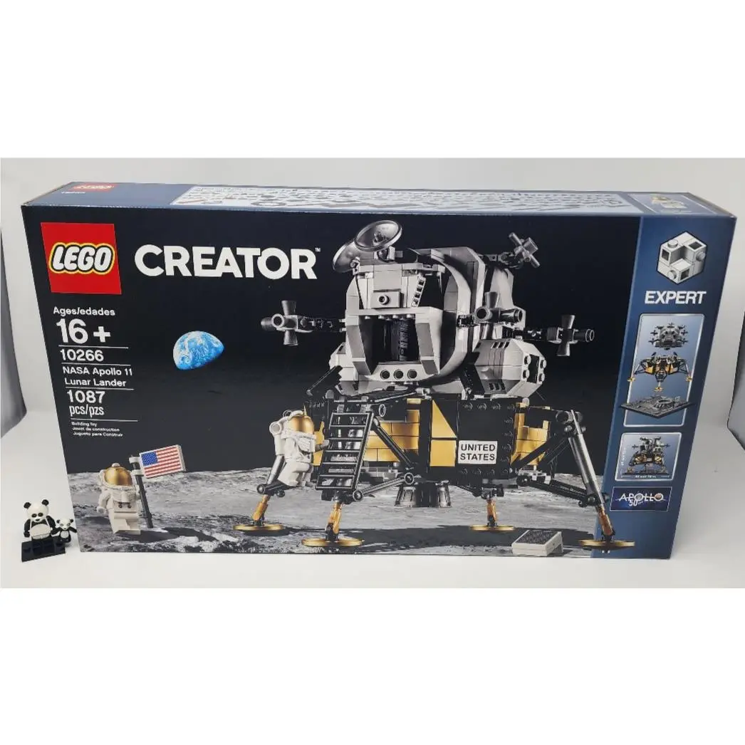 Lego 10266 Creator Nasa Apollo 11 Lunar Lander Building Set Retired