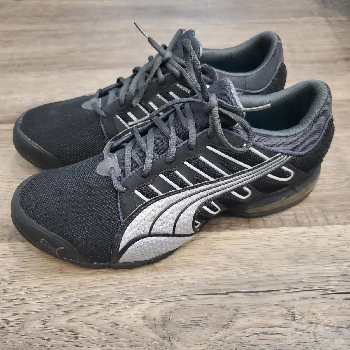 Puma shoes - PUMA Voltaic - Voltaic - 186034 07 - Black/Dark Shadow/Silver 0