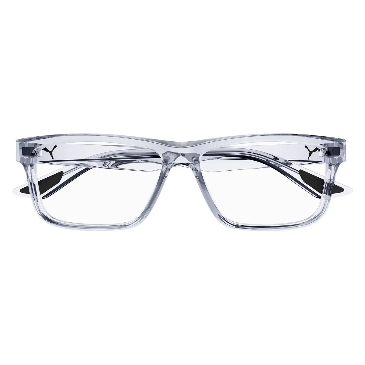 PU0444O Eyeglasses Men Crystal 56mm by Puma