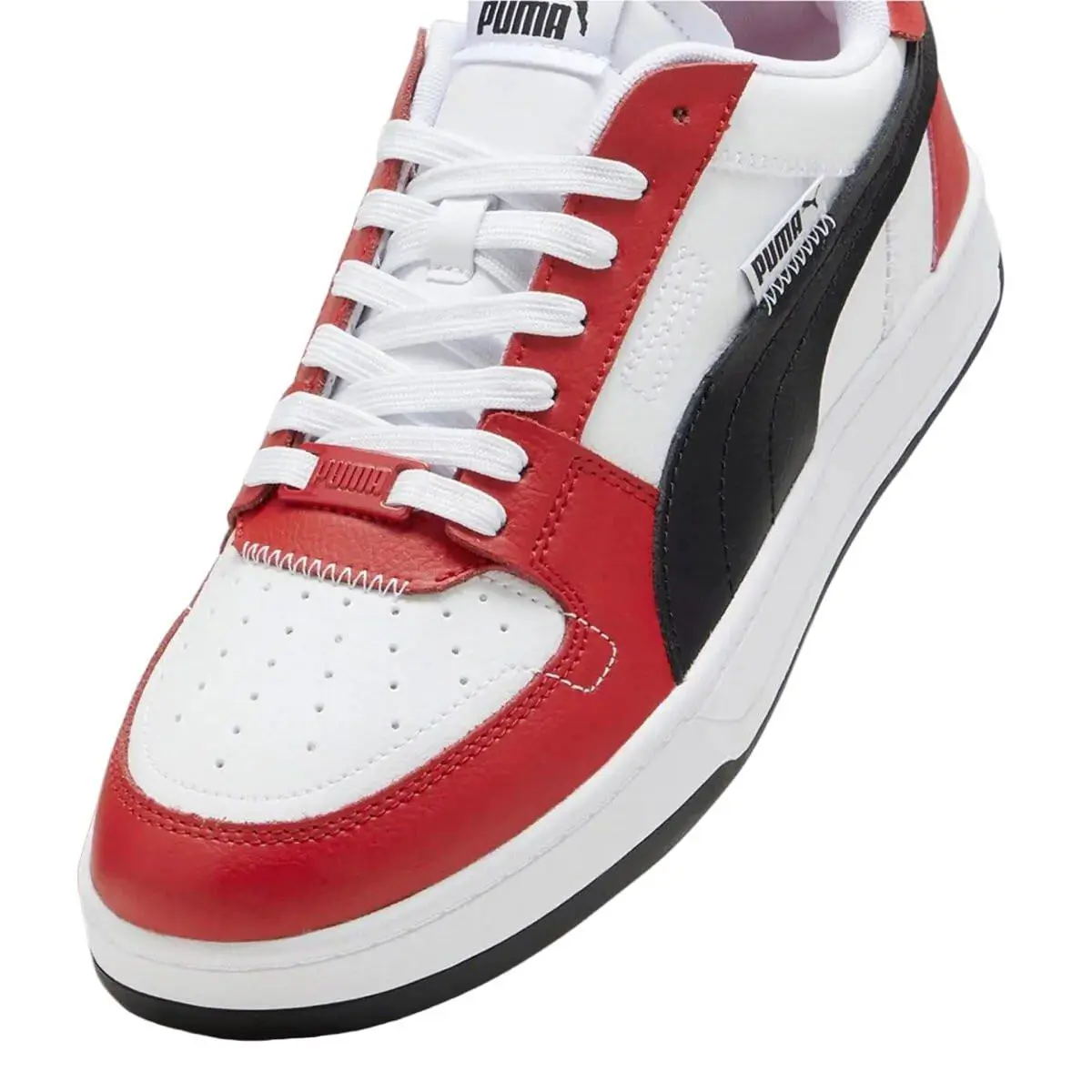 Puma shoes  - Puma White/Puma Black/For All Time Red - 392332-14 3