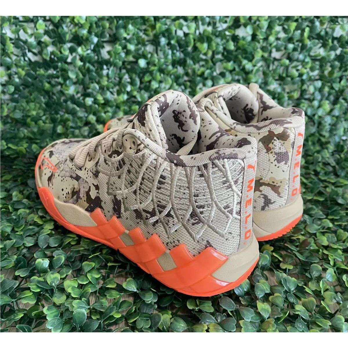 Puma shoes - PUMA LaMelo Ball MB.01 - LaMelo Ball - Ultra Orange/Pale khaki 5
