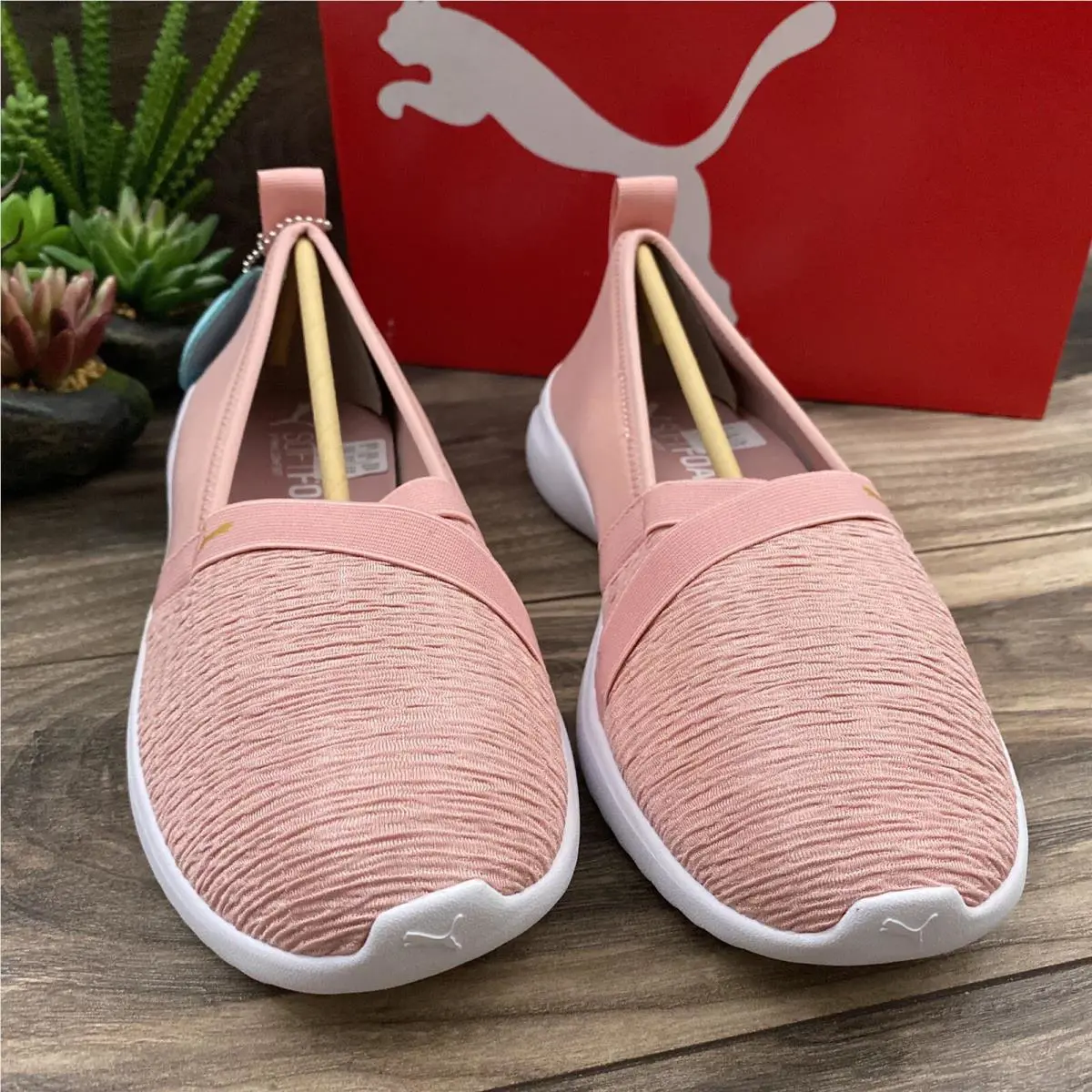 Puma shoes - Puma Adelina SoftFoam - Adelina SoftFoam - Pink, Manufacturer: Bridal Rose - Gold - White 1