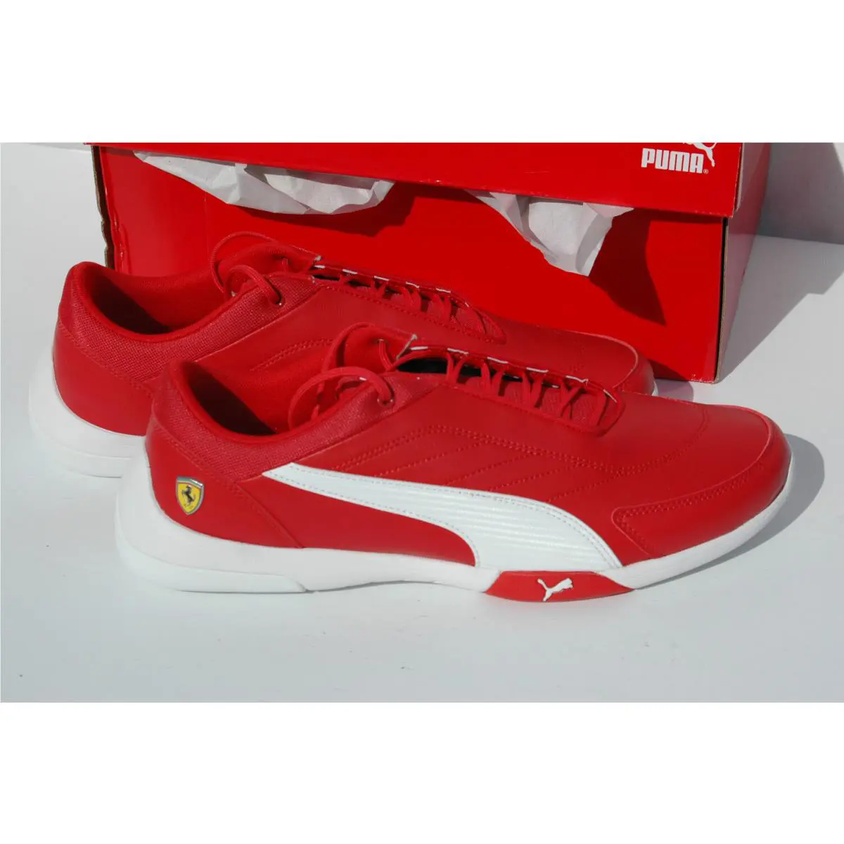 Puma shoes - PUMA SF Kart Cat III Ferrari - Red 2