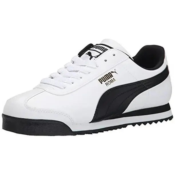 Puma shoes - PUMA Roma - Roma - WHITE/BLACK 0