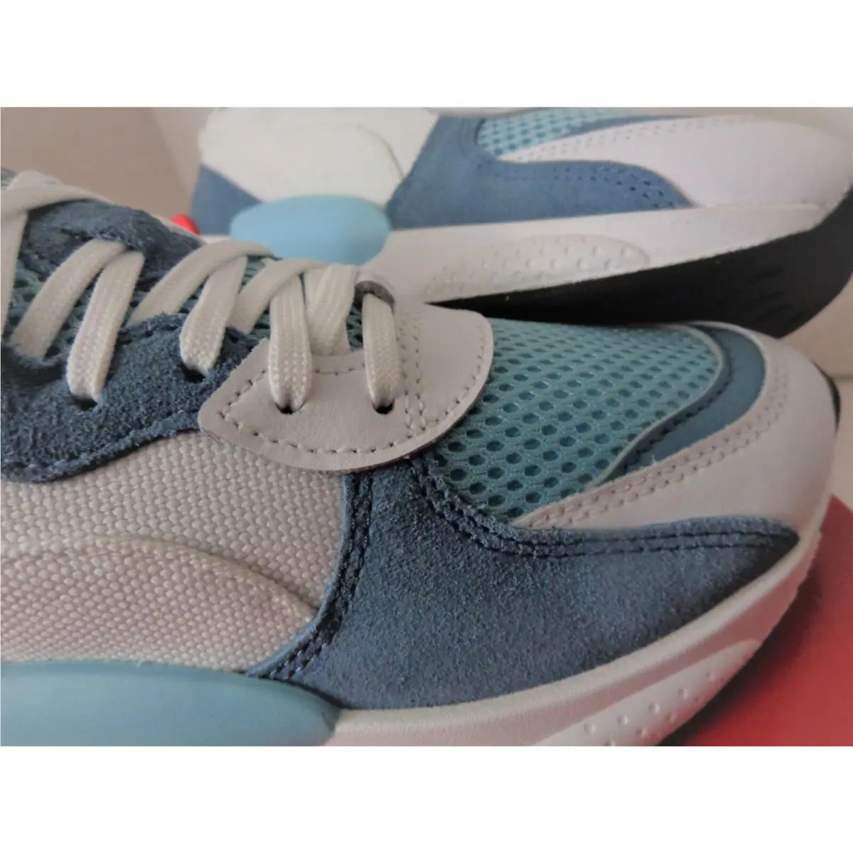 Puma shoes - Puma White, Milky Blue 6