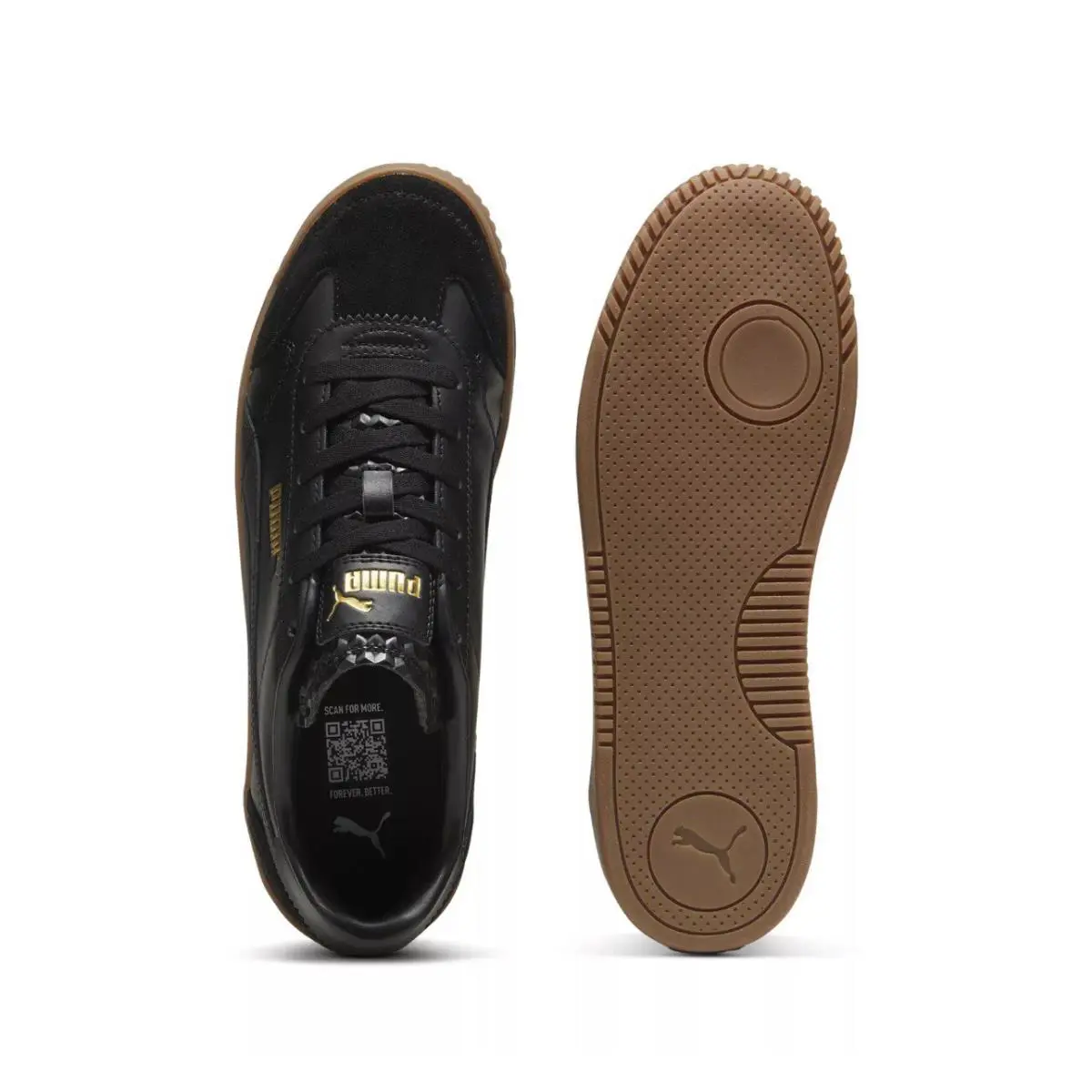 Puma shoes - Basics - Basics - 397449 02 - Black-Black-Puma Gold (UPC: 0197670312608) 4