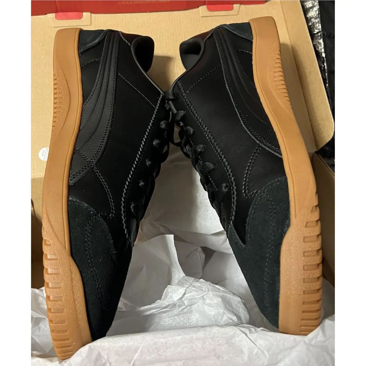 Puma shoes - Basics - Basics - 397449 02 - Black-Black-Puma Gold (UPC: 0197670312608) 17