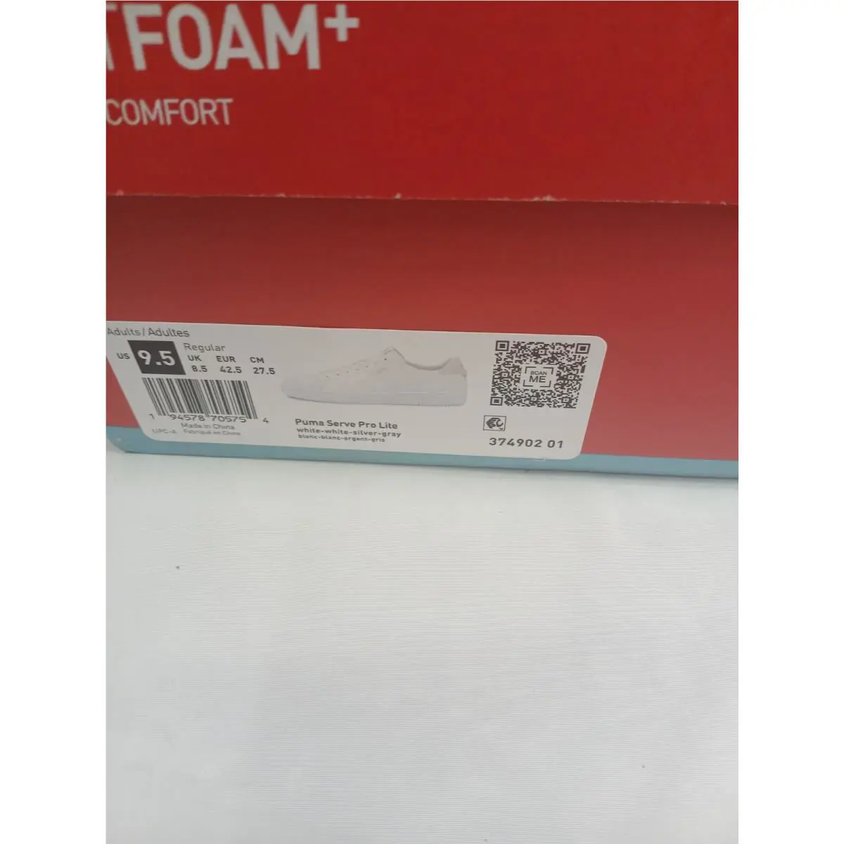 Puma shoes Serve Pro Lite - White 5