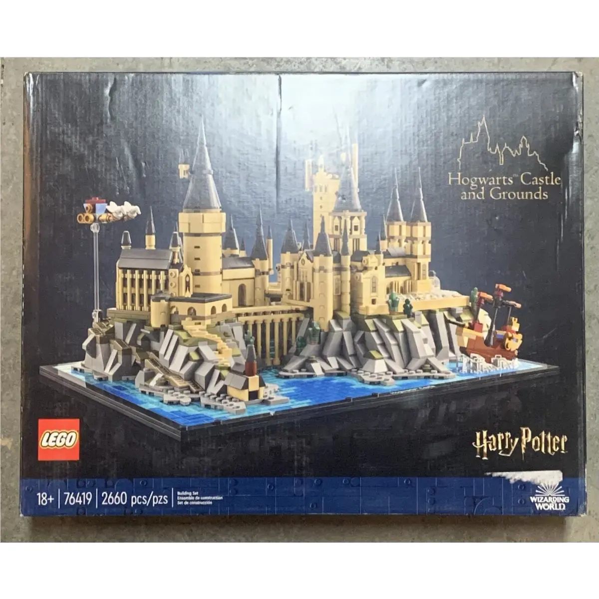 Lego Harry Potter Hogwarts Castle and Grounds Wizarding Building Set 76419
