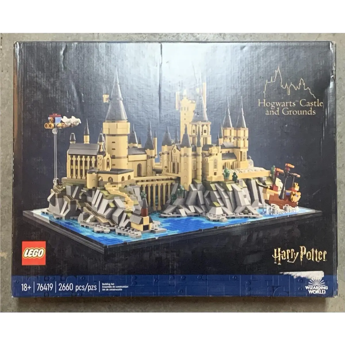 Lego Harry Potter Hogwarts Castle Grounds 76419 2660pcs Multicolor