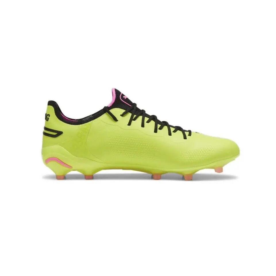Puma shoes - Puma King Ultimate FG AG - 107563-06 - Yellow, Main: Yellow 3