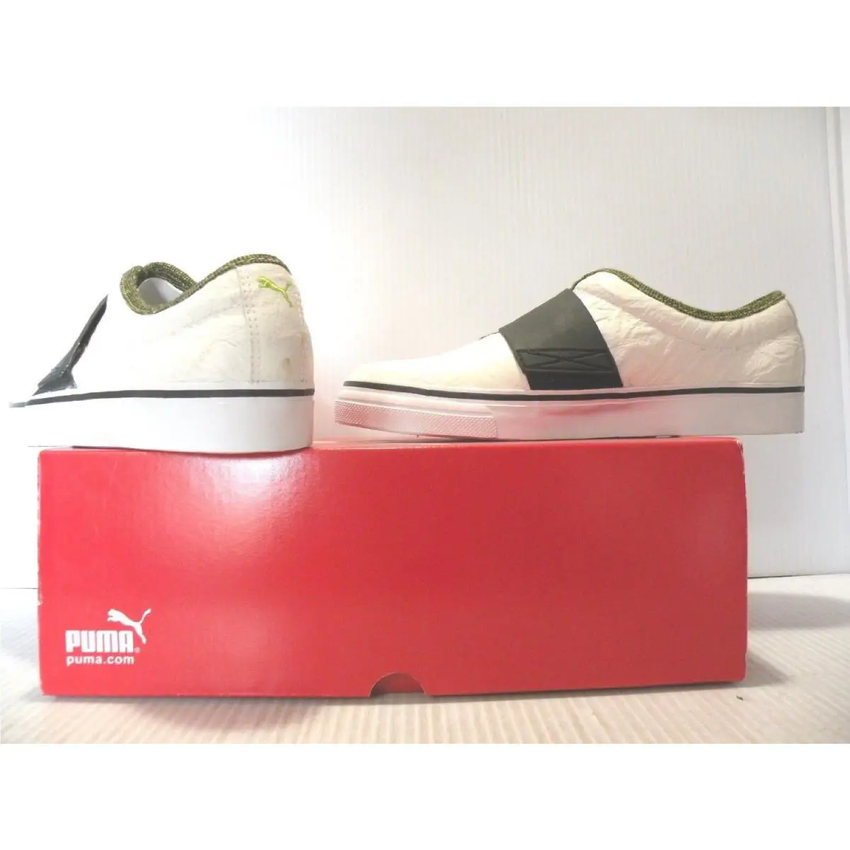 Puma shoes - BLACK / WHITE - VINTAGE LOOK 1