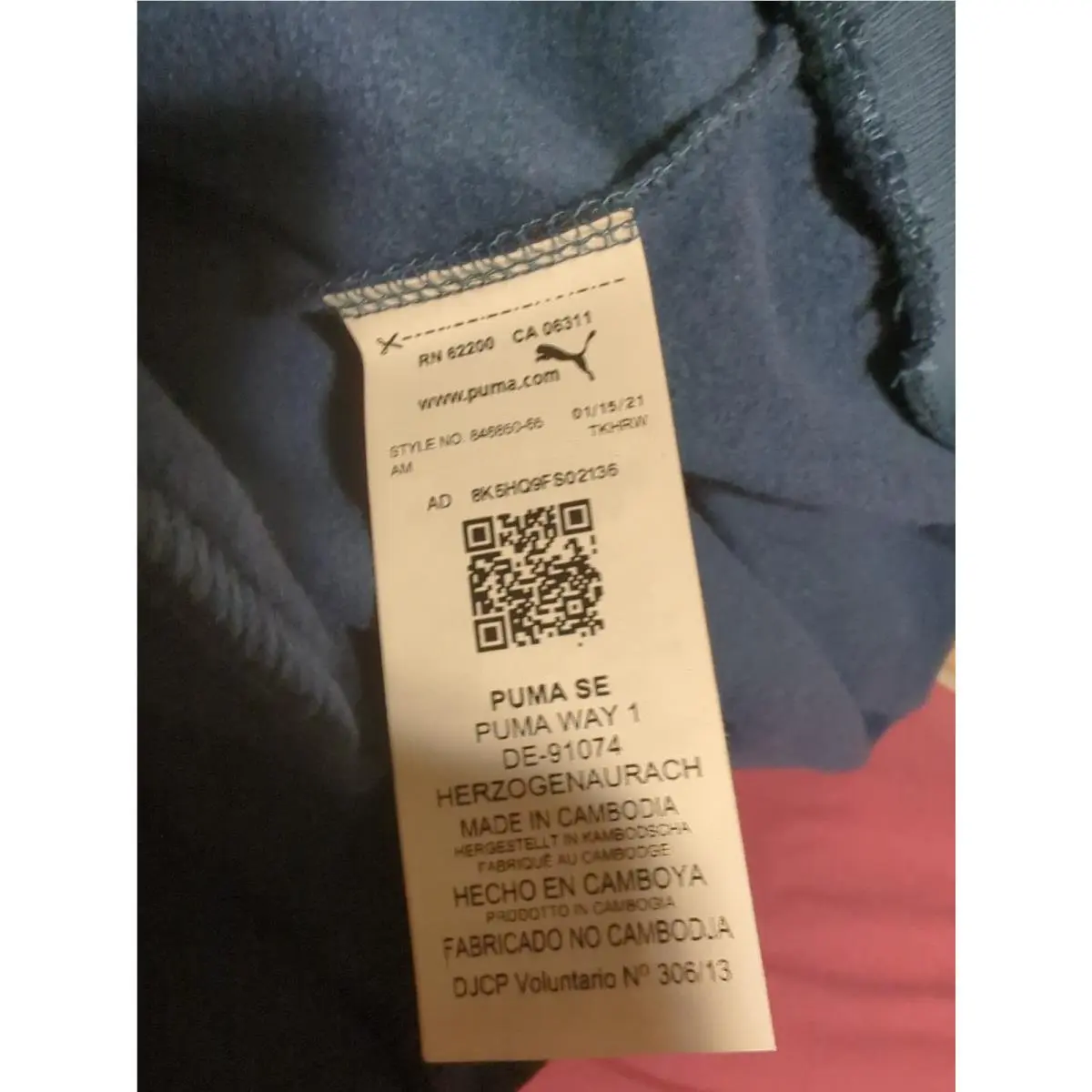 Puma clothing - 64090 - 64090 - Blue (UPC: 195098164090) 20