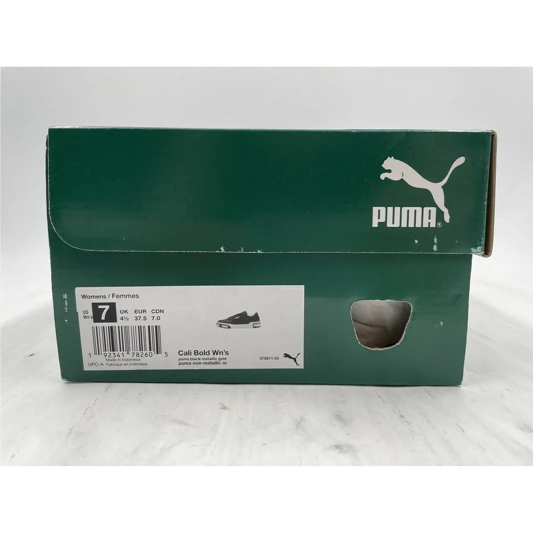Puma shoes - CALI BOLD - CALI BOLD - 370811-03 - Black/Metallic/Gold/White (UPC: 192341782605) 2