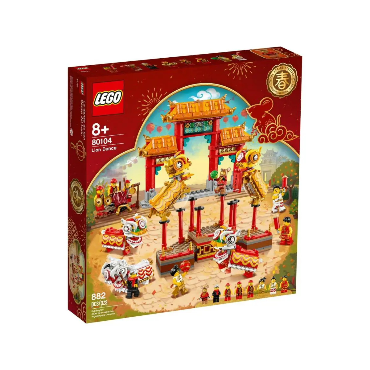 Lego Chinese Year 80104 Lion Dance Limited Edition