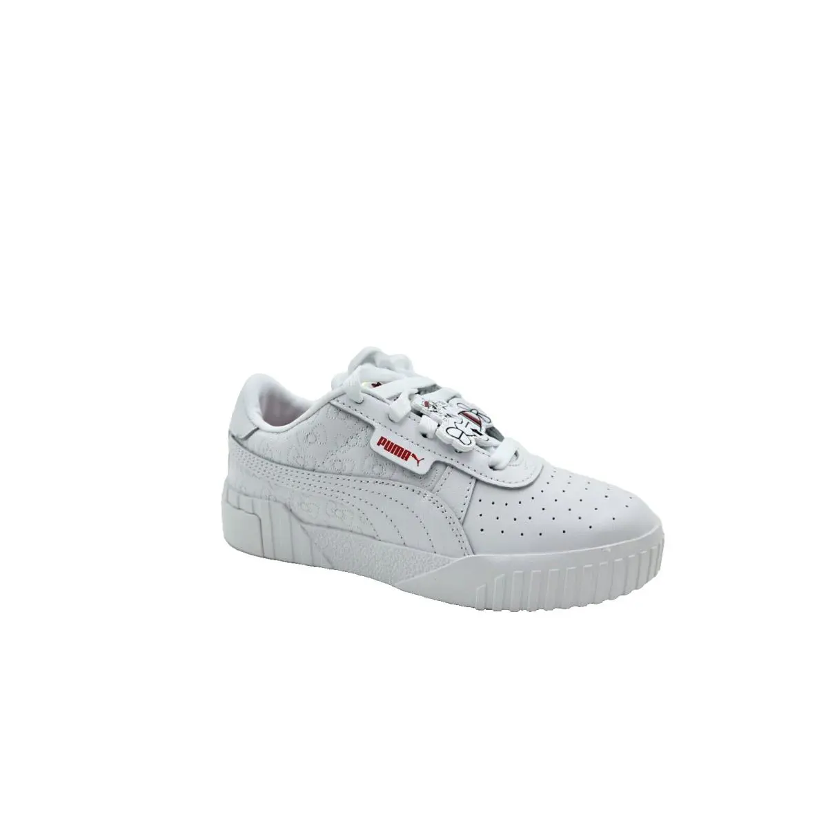 Size 2 Puma Hello Kitty Youth Sneakers White Cali X HK PS - White