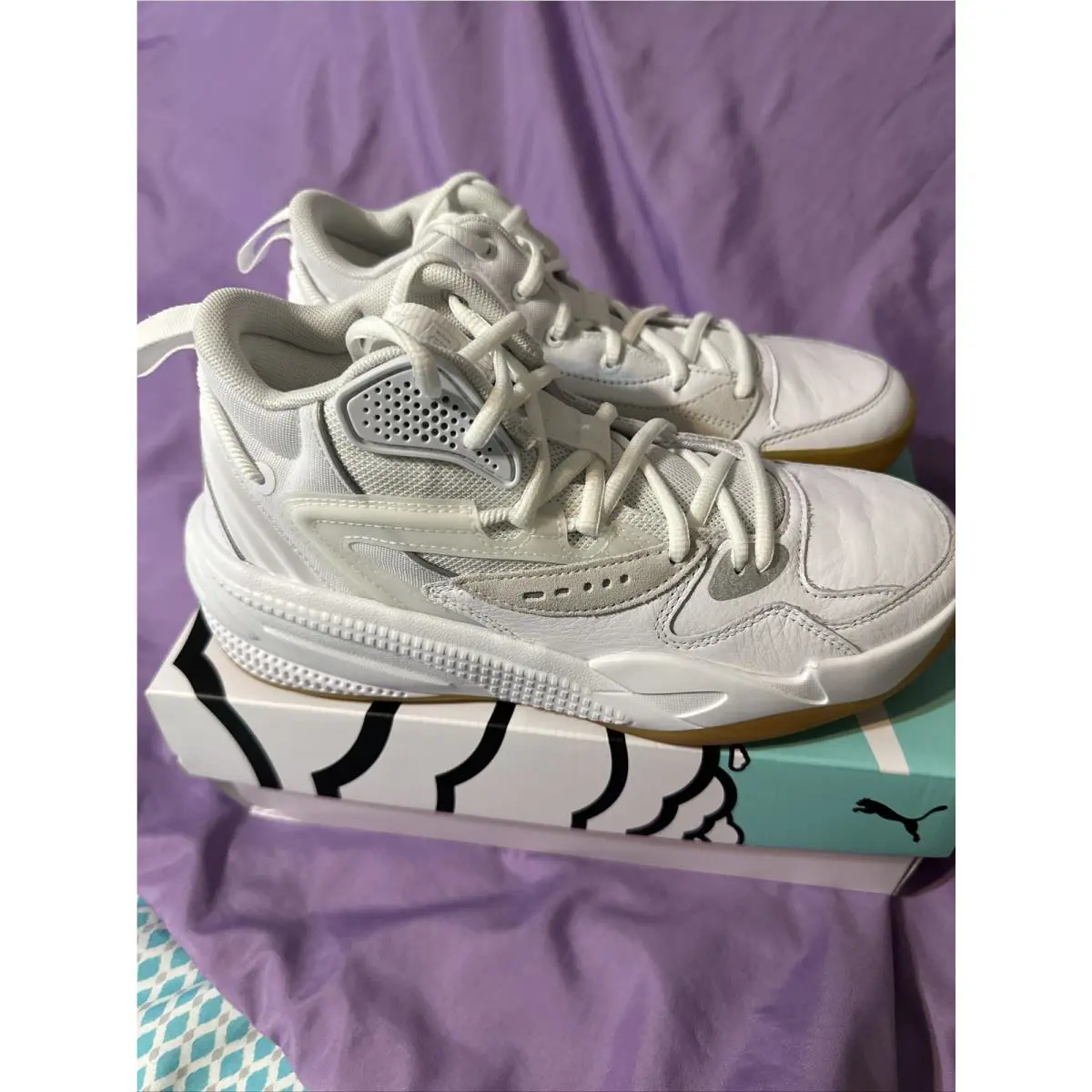 Puma shoes - PUMA RS - 195066-03 - White Gum 1