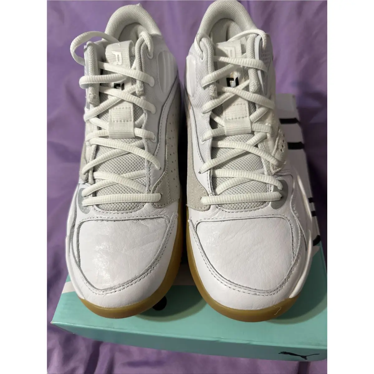 Puma shoes - PUMA RS - 195066-03 - White Gum 2