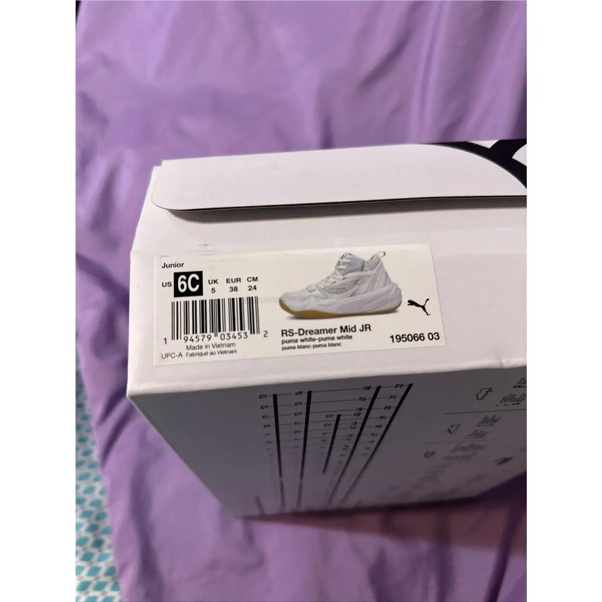 Puma shoes - PUMA RS - 195066-03 - White Gum 7
