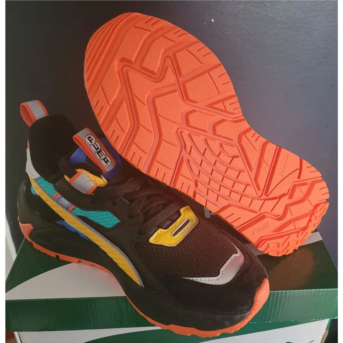 Puma shoes - Black/Multi (UPC: 196857561976) 1
