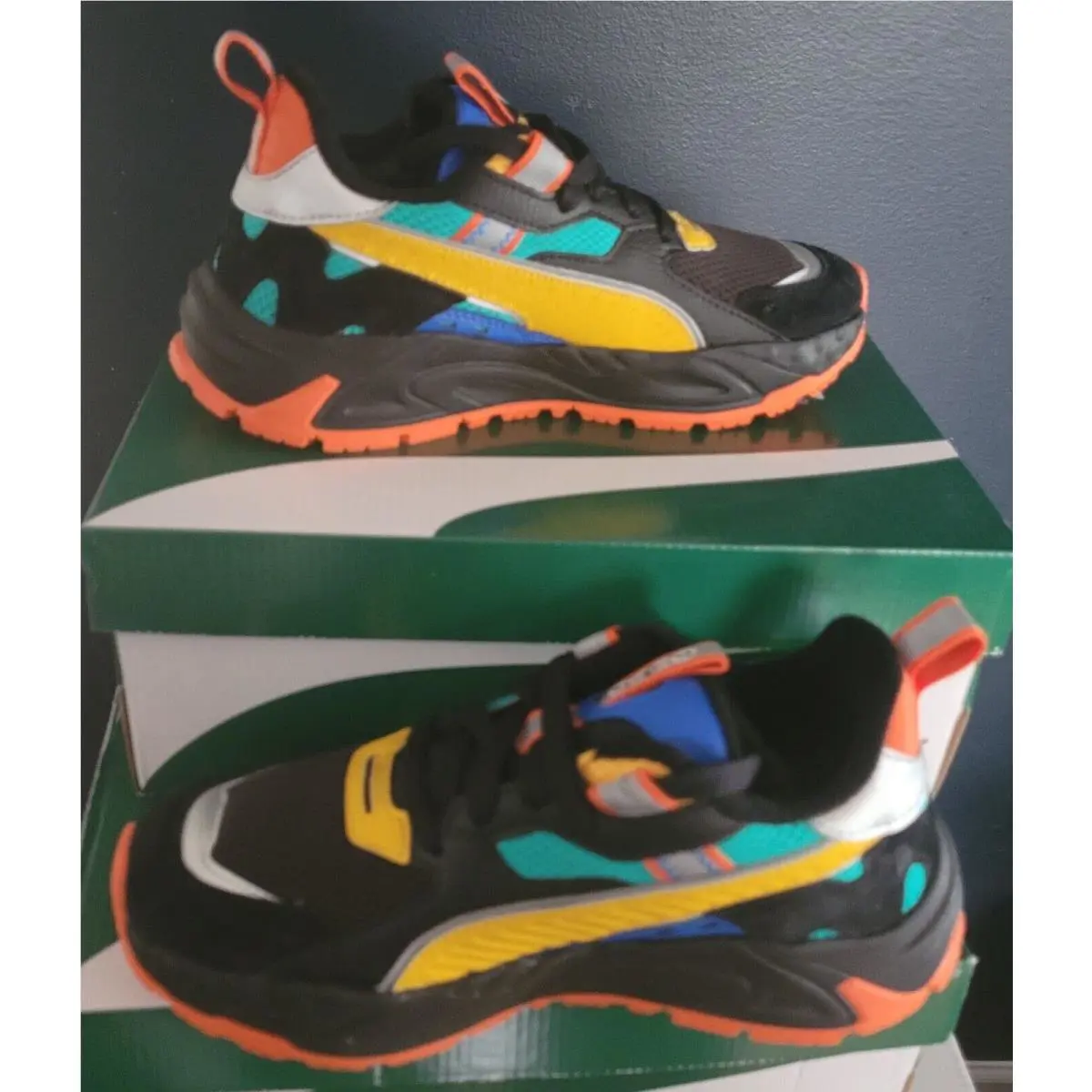 Puma shoes - Black/Multi (UPC: 196857561976) 3